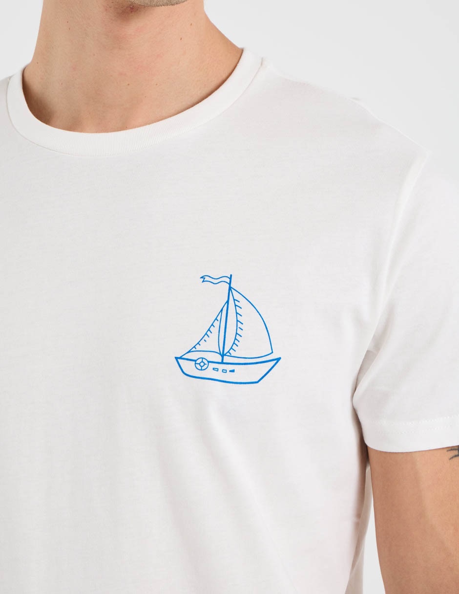 Playera cuello redondo para hombre 4