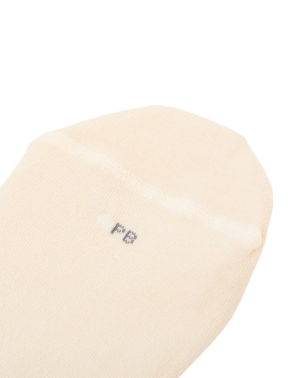 Protector de pie Punto Blanco de algodón para mujer 2 pares