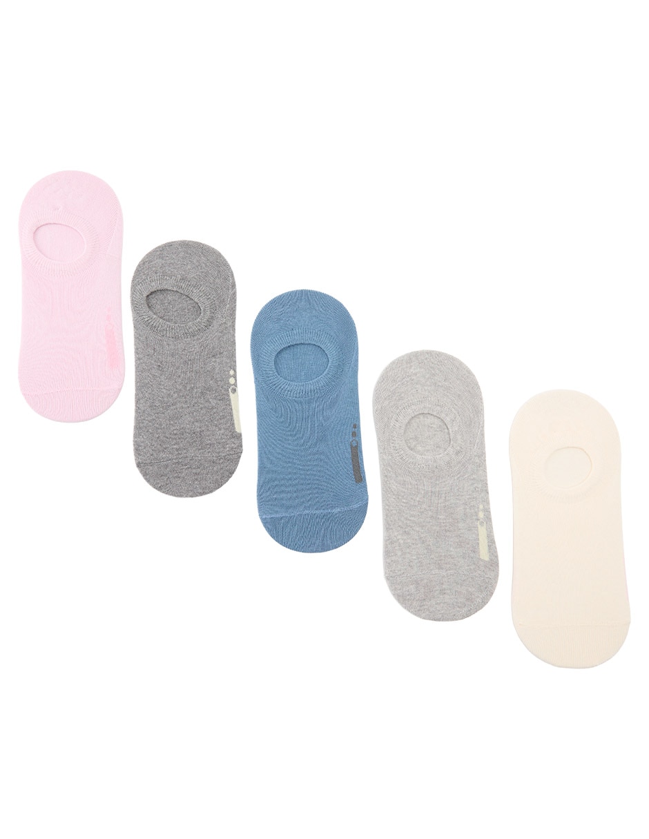 Protector de pie de algodón para mujer 5 pares 1