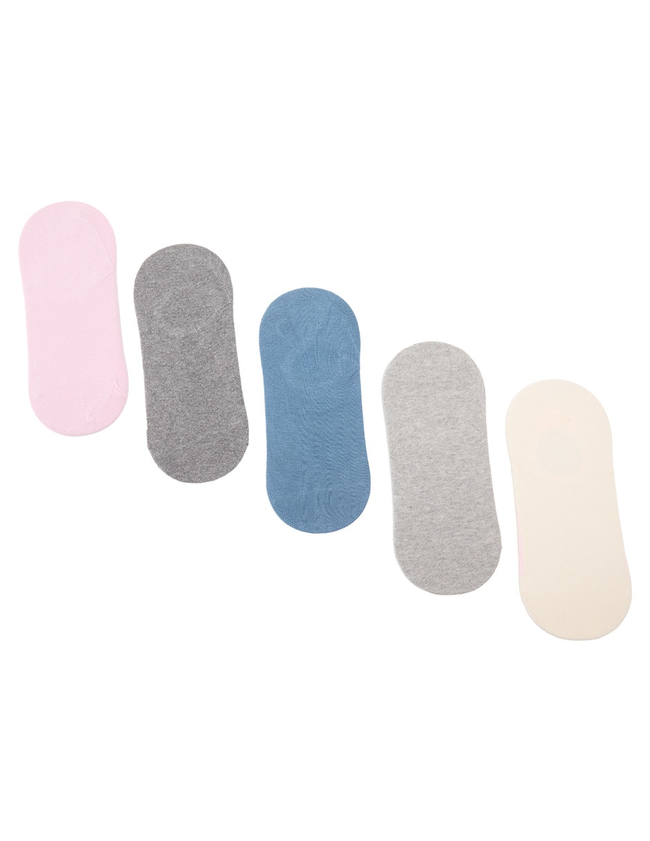 Protector de pie de algodón para mujer 5 pares 5