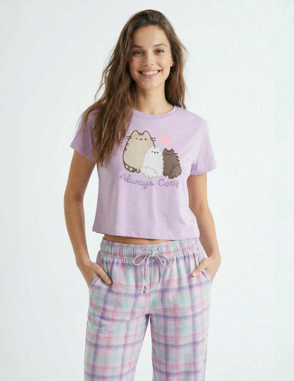 Conjunto pijama Pusheen para mujer