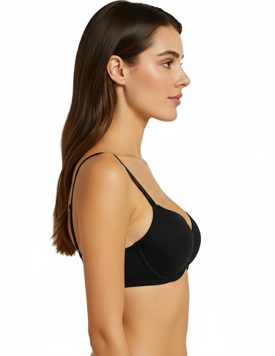 Brassiere copa doble push up seamless para mujer 4