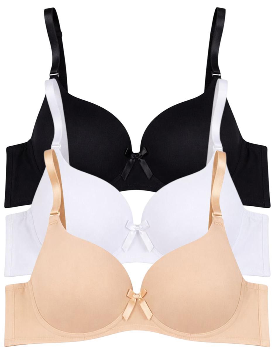 Brassiere copa doble push up seamless para mujer 2