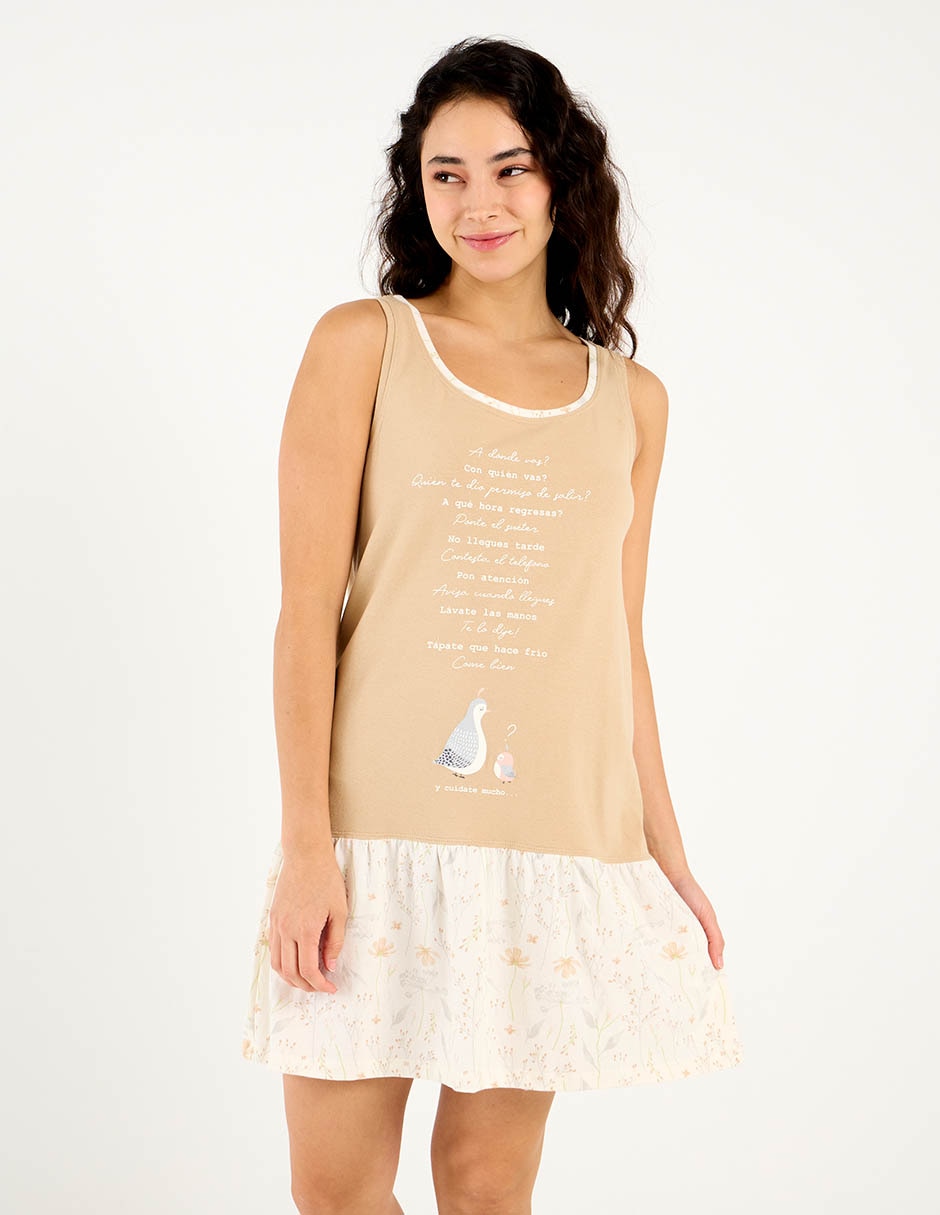 Camisón de algodón 1