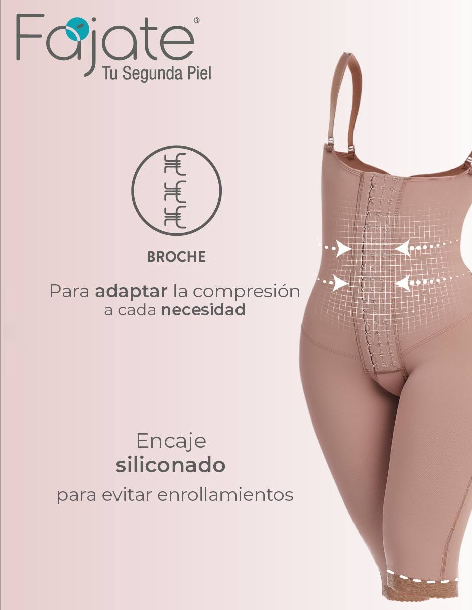 Faja moldeadora reductora fajate con compresión alta para mujer