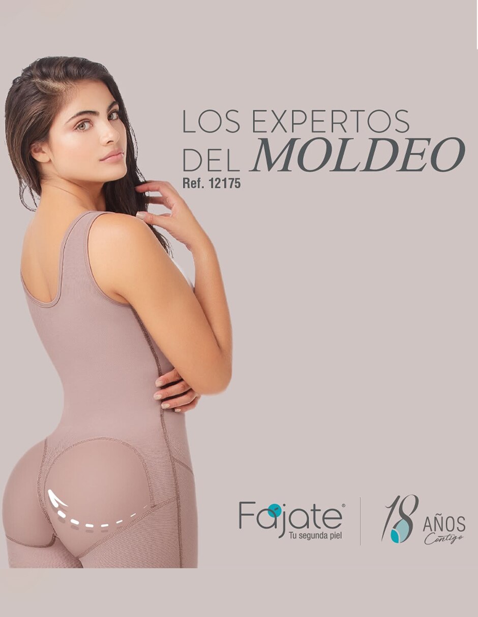 Faja moldeadora reductora fajate con compresión alta para mujer