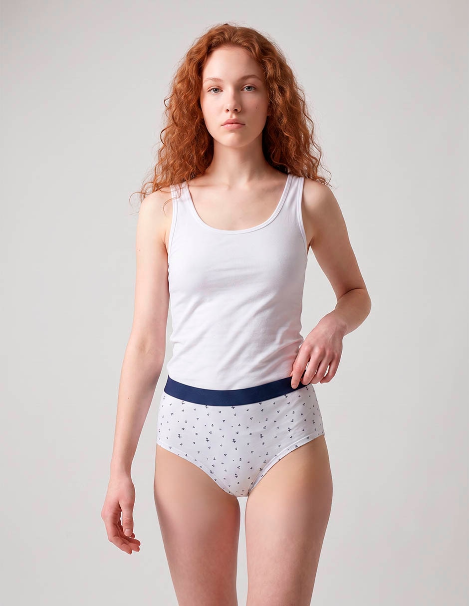 Panty de algodón para mujer