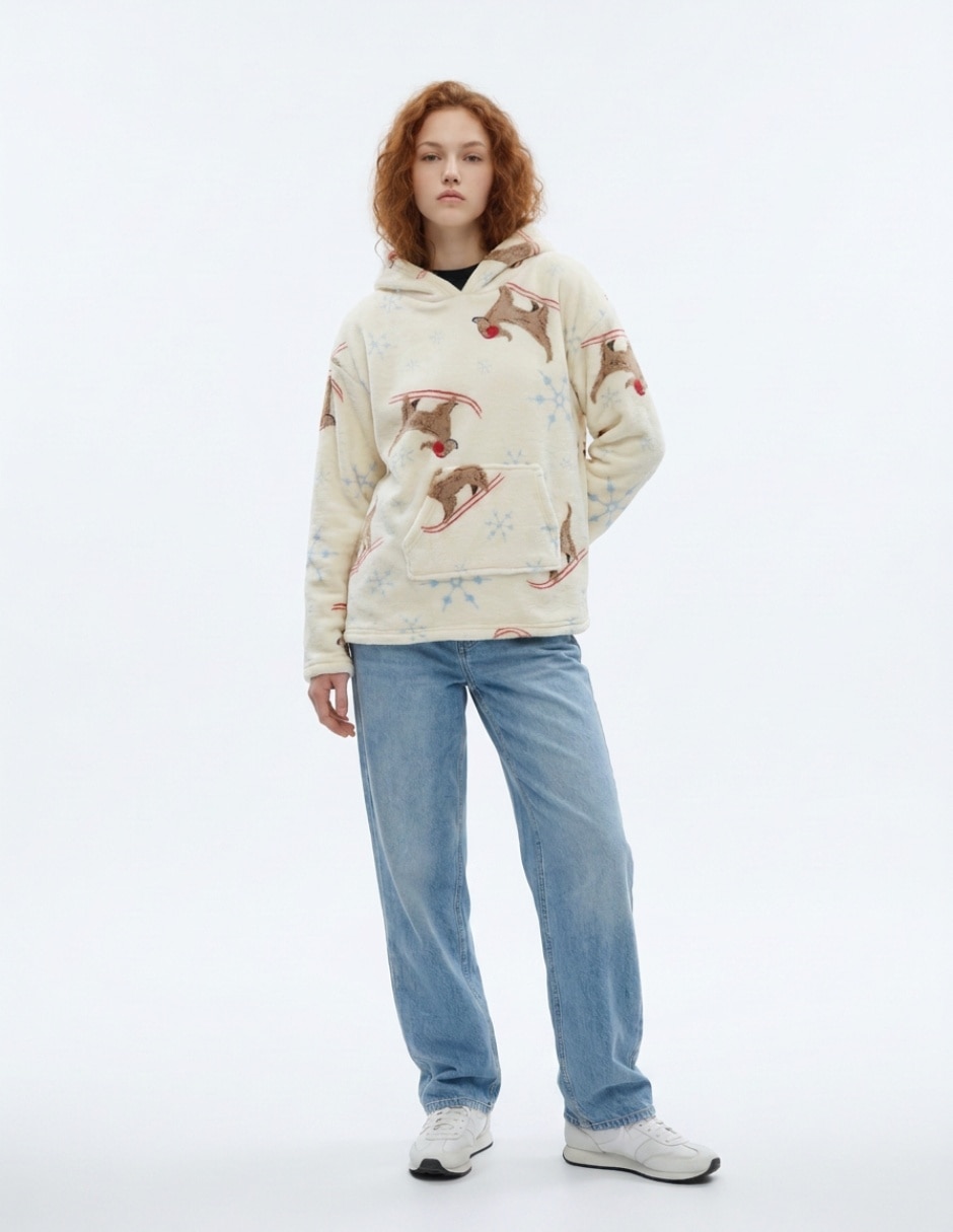 Sudadera con capucha para mujer 3