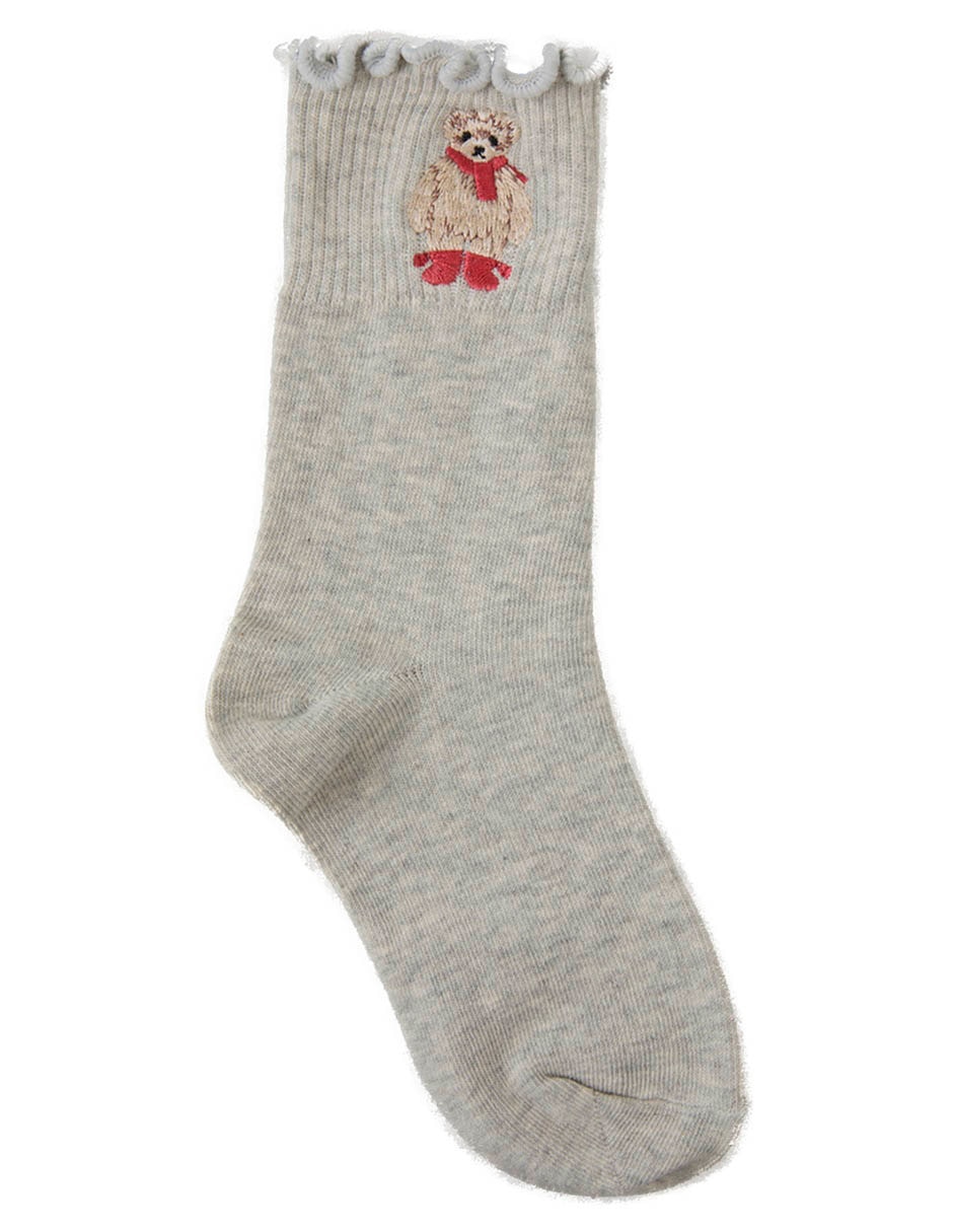 Calceta de algodón para mujer