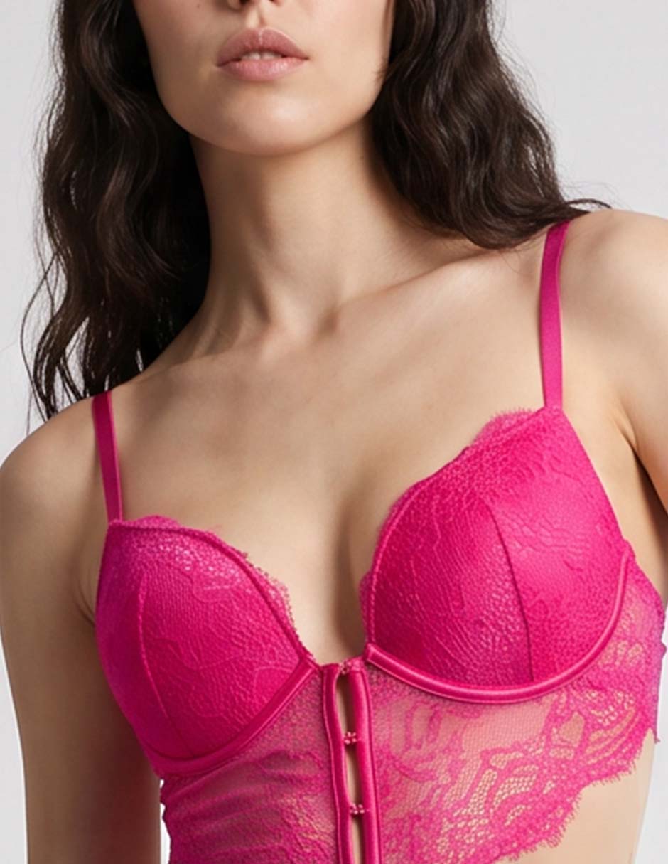 Body escote medio para mujer 4