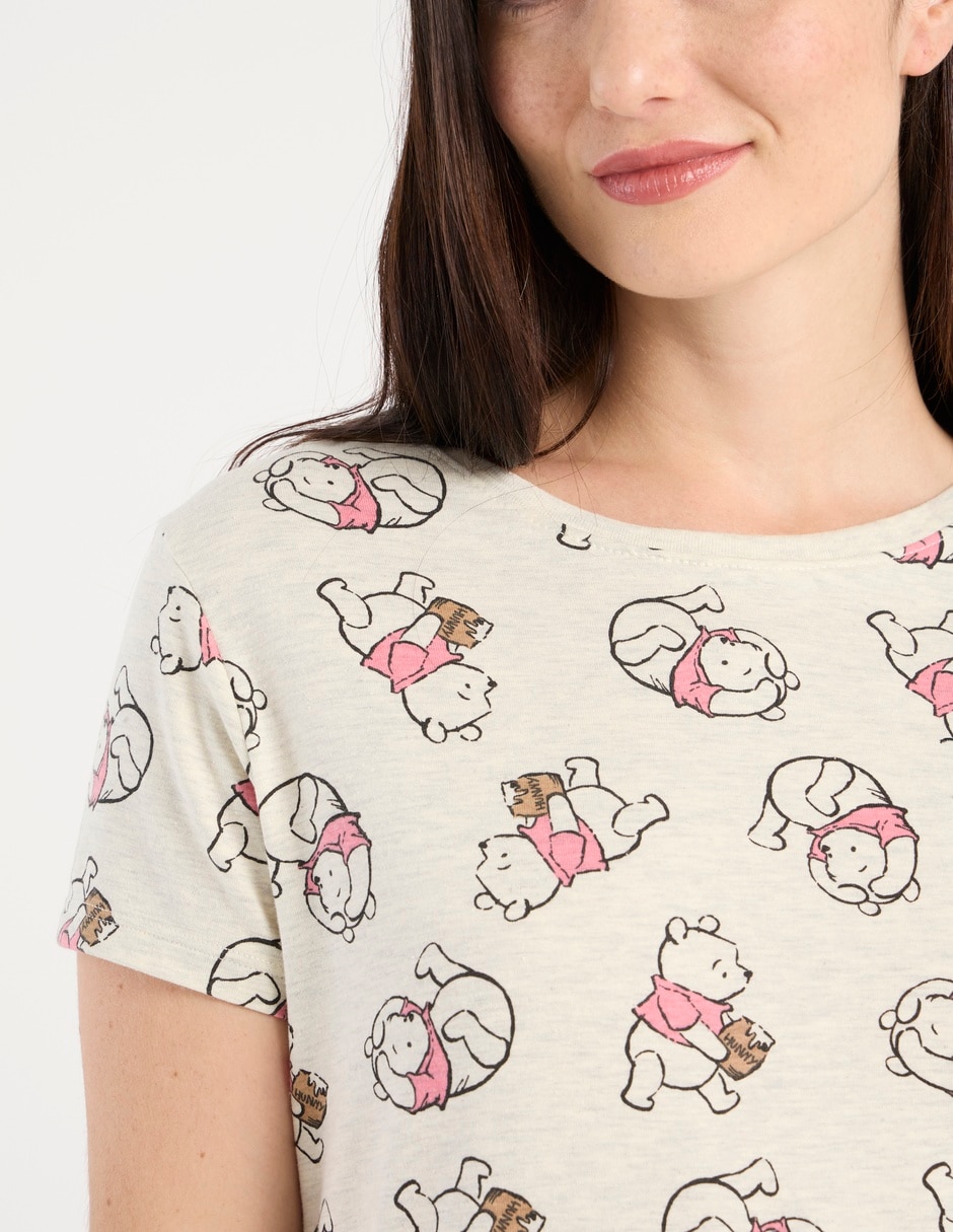 Camisón "estampado" liso "de" poliéster 9