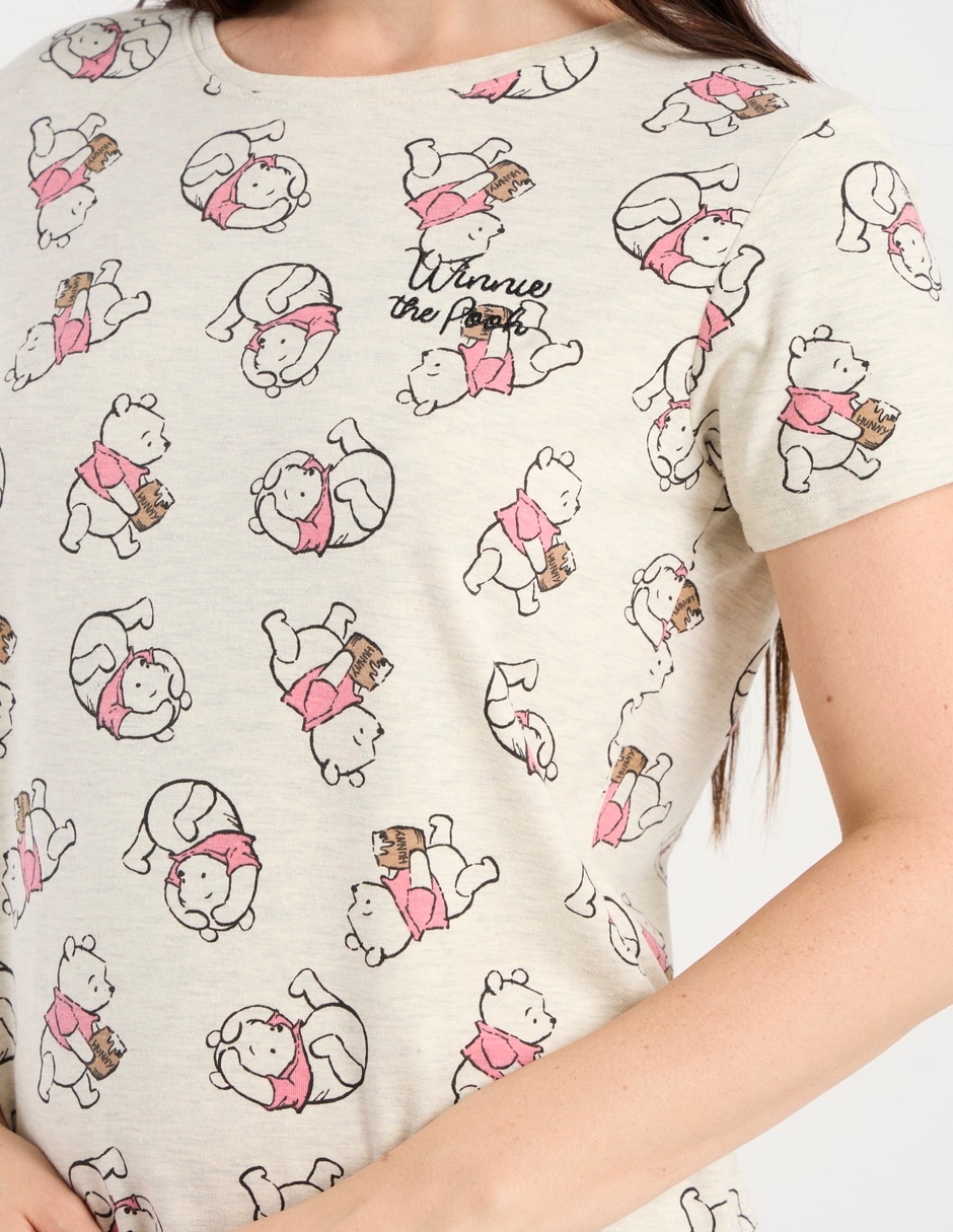 Camisón "estampado" liso "de" poliéster 10