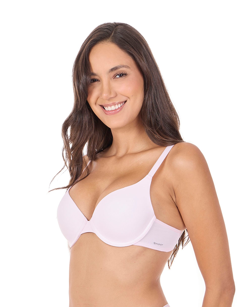 Set brassiere demi Skiny con copa para mujer