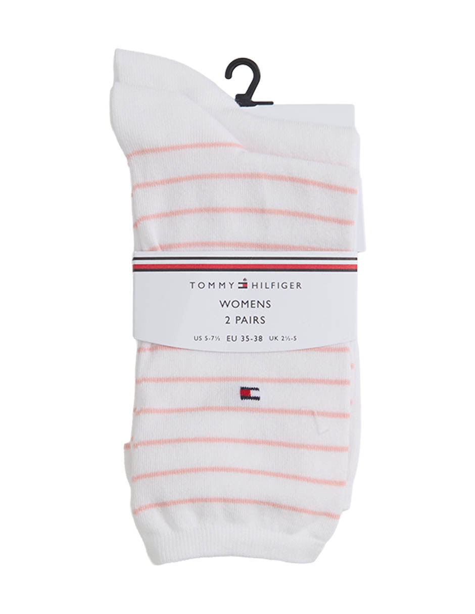 Calcetín no aplica hilfiger 'de' algodón 'para mujer' 2 pares Calcetín no aplica hilfiger 'de' algodón 'para mujer' 2 pares