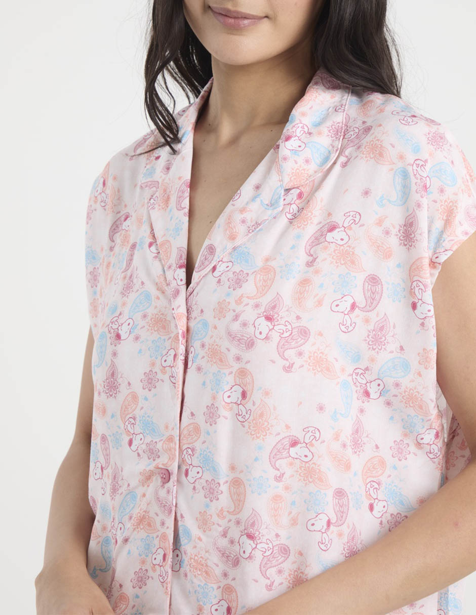 Camisón estampado logo 4