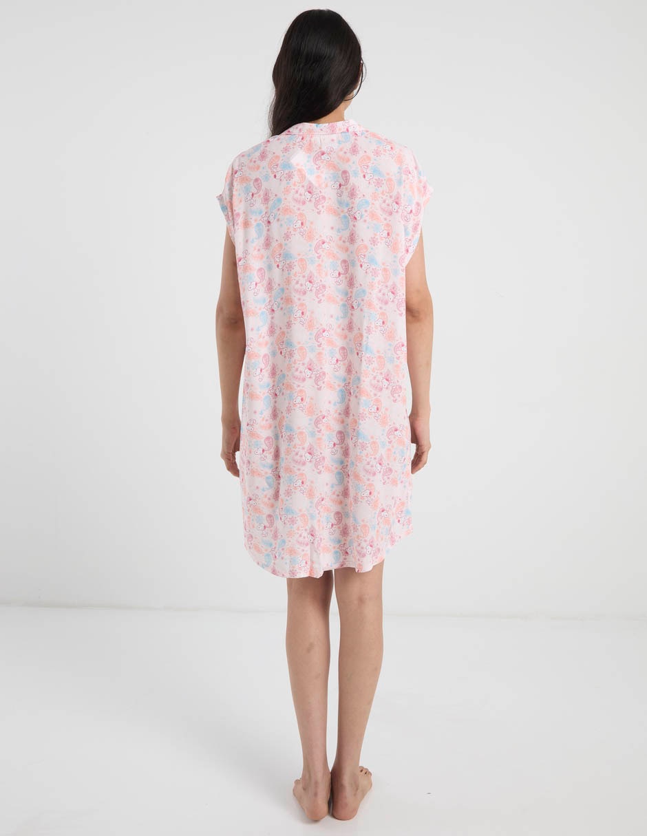 Camisón estampado logo 6