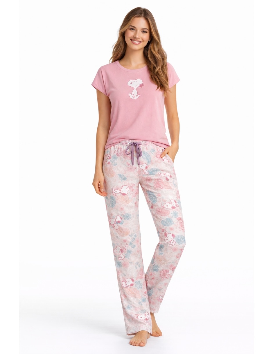Conjunto pijama Snoopy para mujer