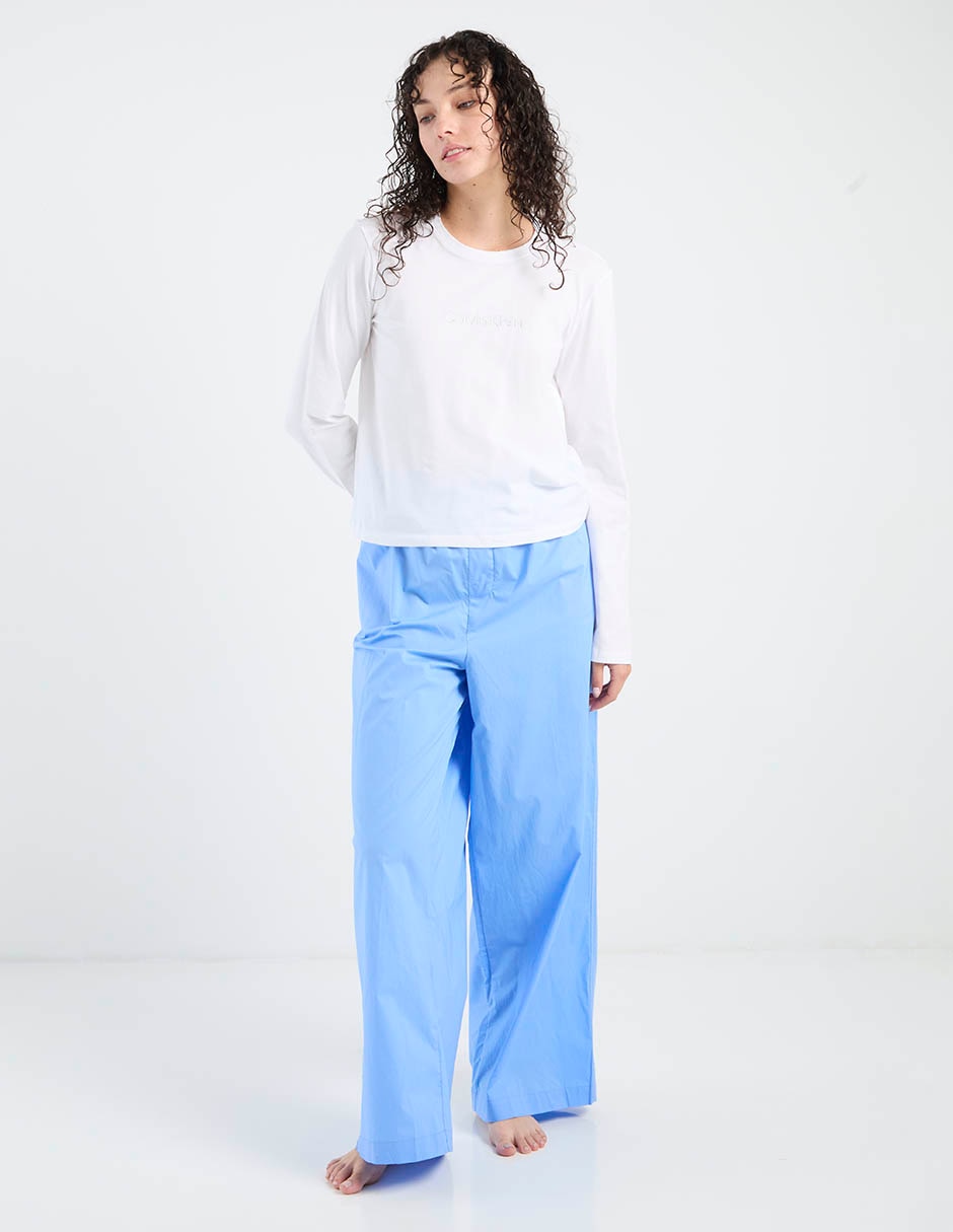 Conjunto pijama Cotton Poplin para mujer