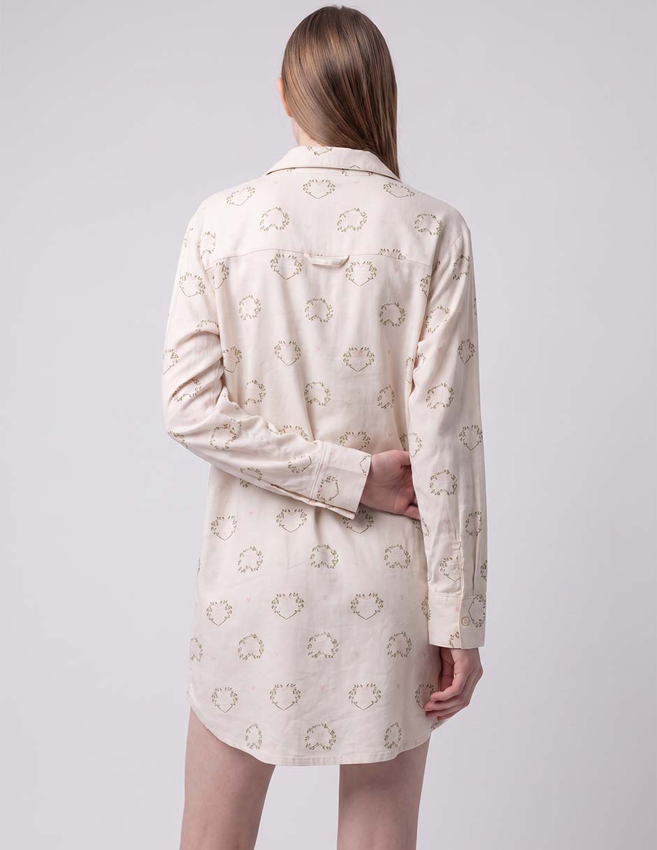 Camisón estampado diferentes diseños de algodón 3