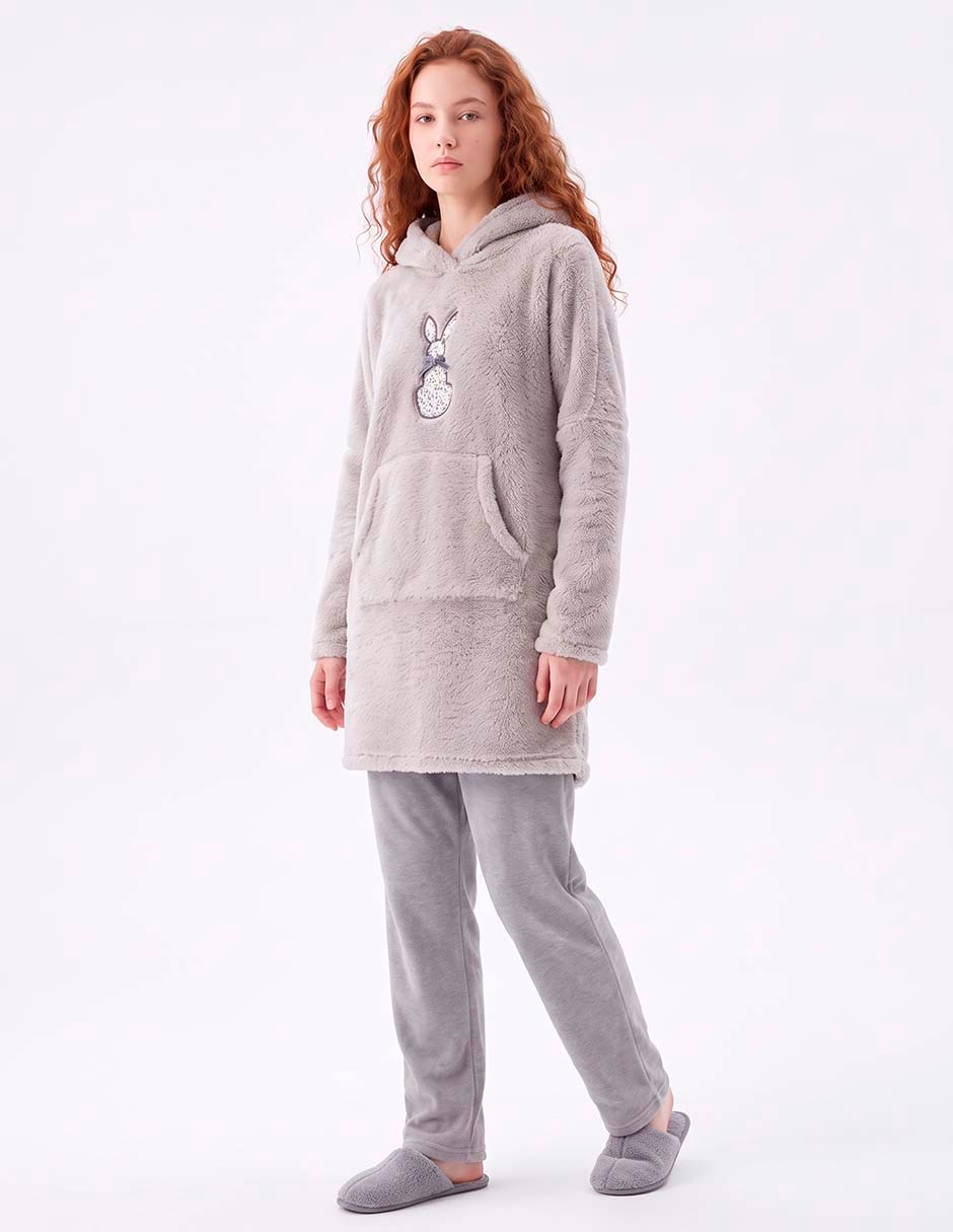 Sudadera con bolsillos para mujer