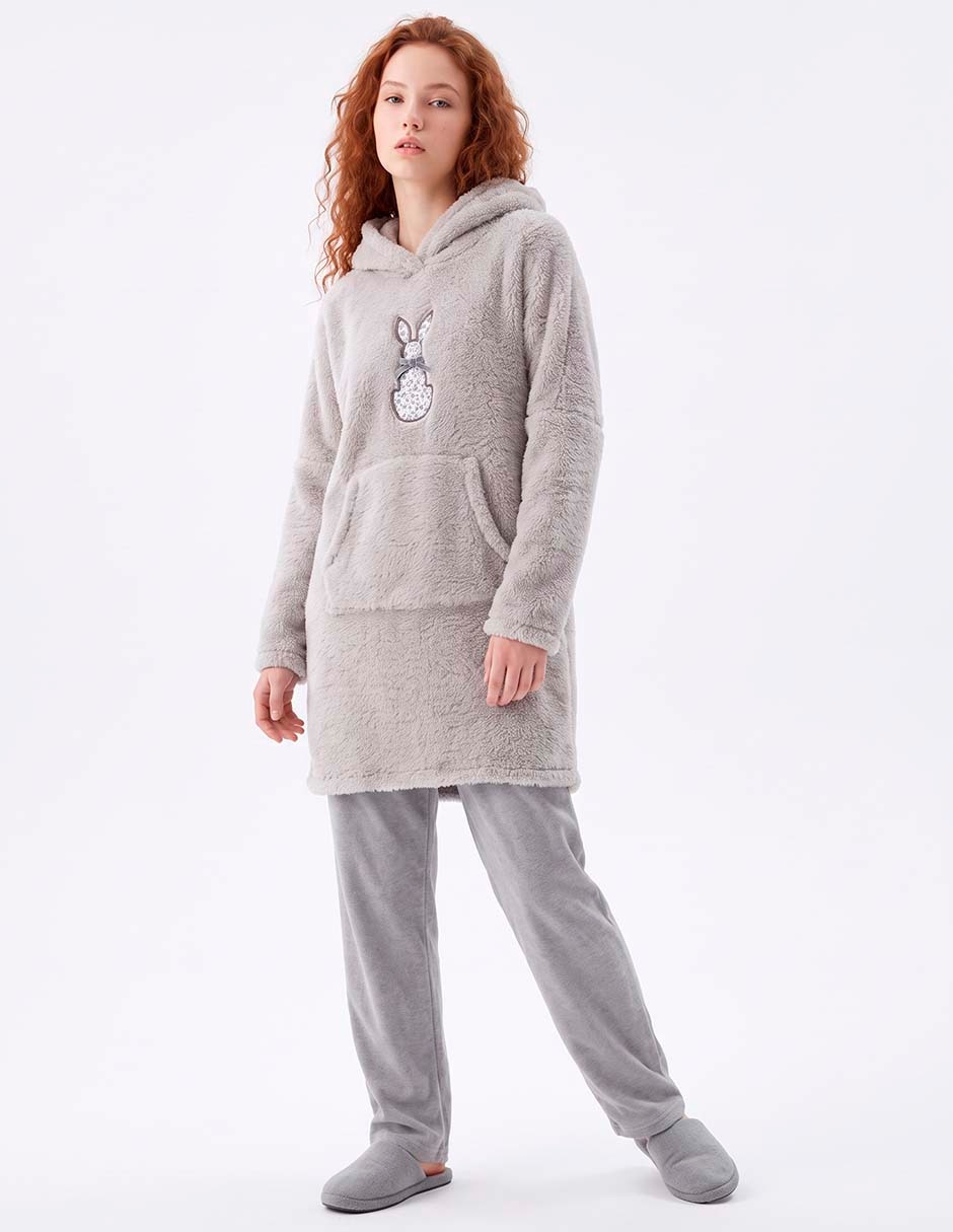 Sudadera con bolsillos para mujer 3