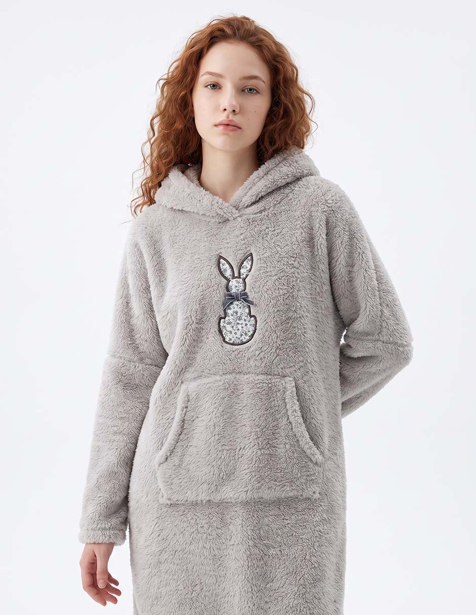 Sudadera con bolsillos para mujer 4