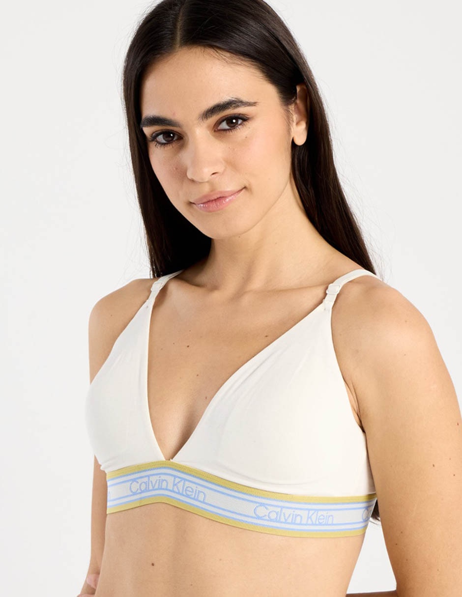 Brassiere/Set Brassiere Triangle Calvin Klein Copa Sin Copa Para Mujer 2