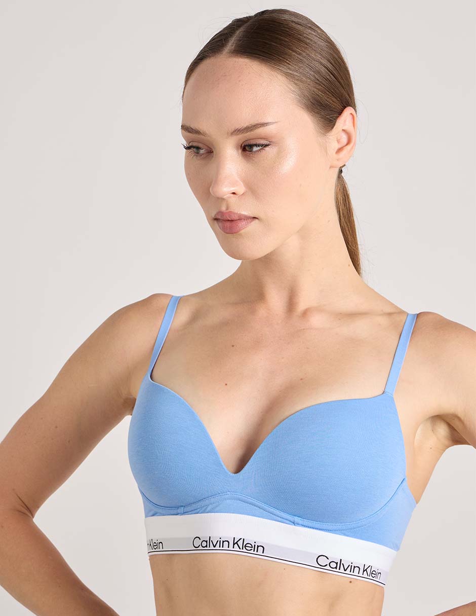 Brassiere plunge con copa para mujer 2