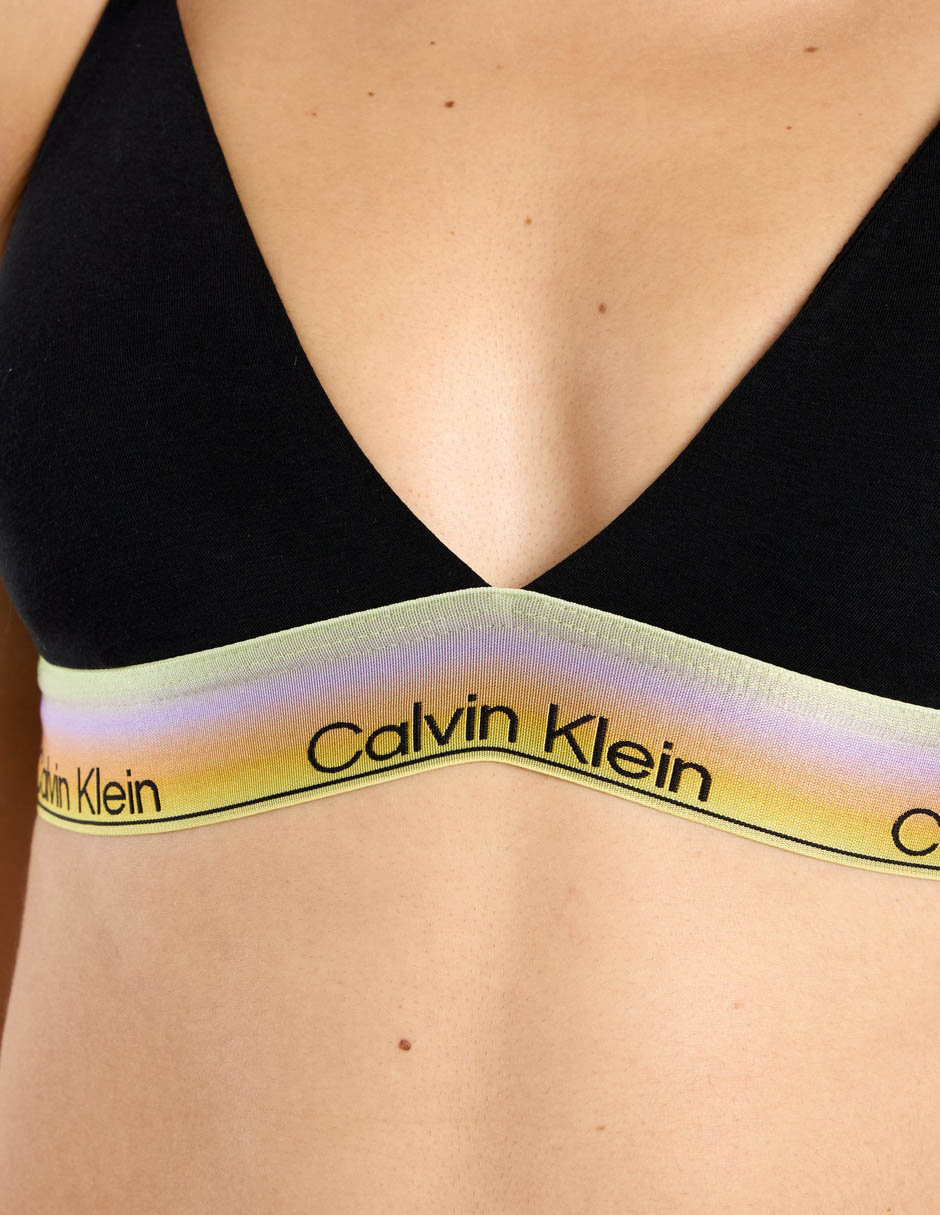 Brassiere Triangle Calvin Klein Para Mujer 4