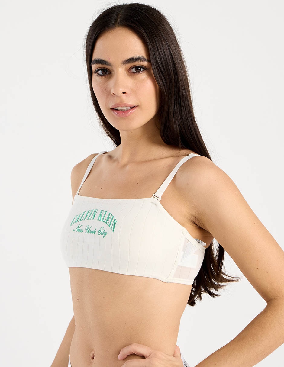 Brassiere/Set Brassiere Bralette Calvin Klein Copa Sin Copa Para Mujer 2