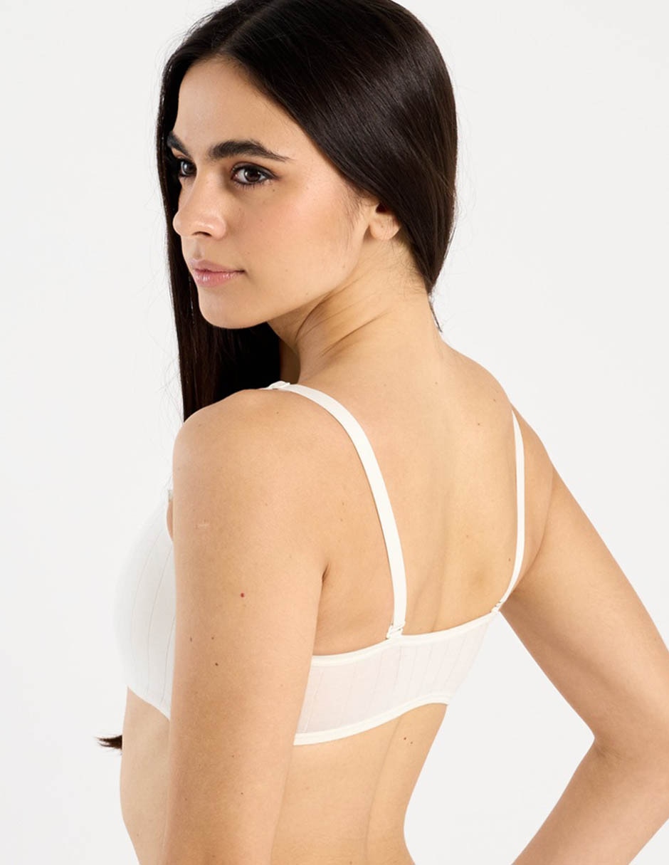 Brassiere/Set Brassiere Bralette Calvin Klein Copa Sin Copa Para Mujer 3
