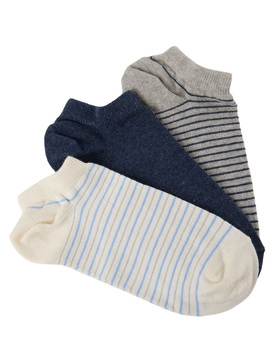 Set de tín de algodón para mujer 3 pares 1