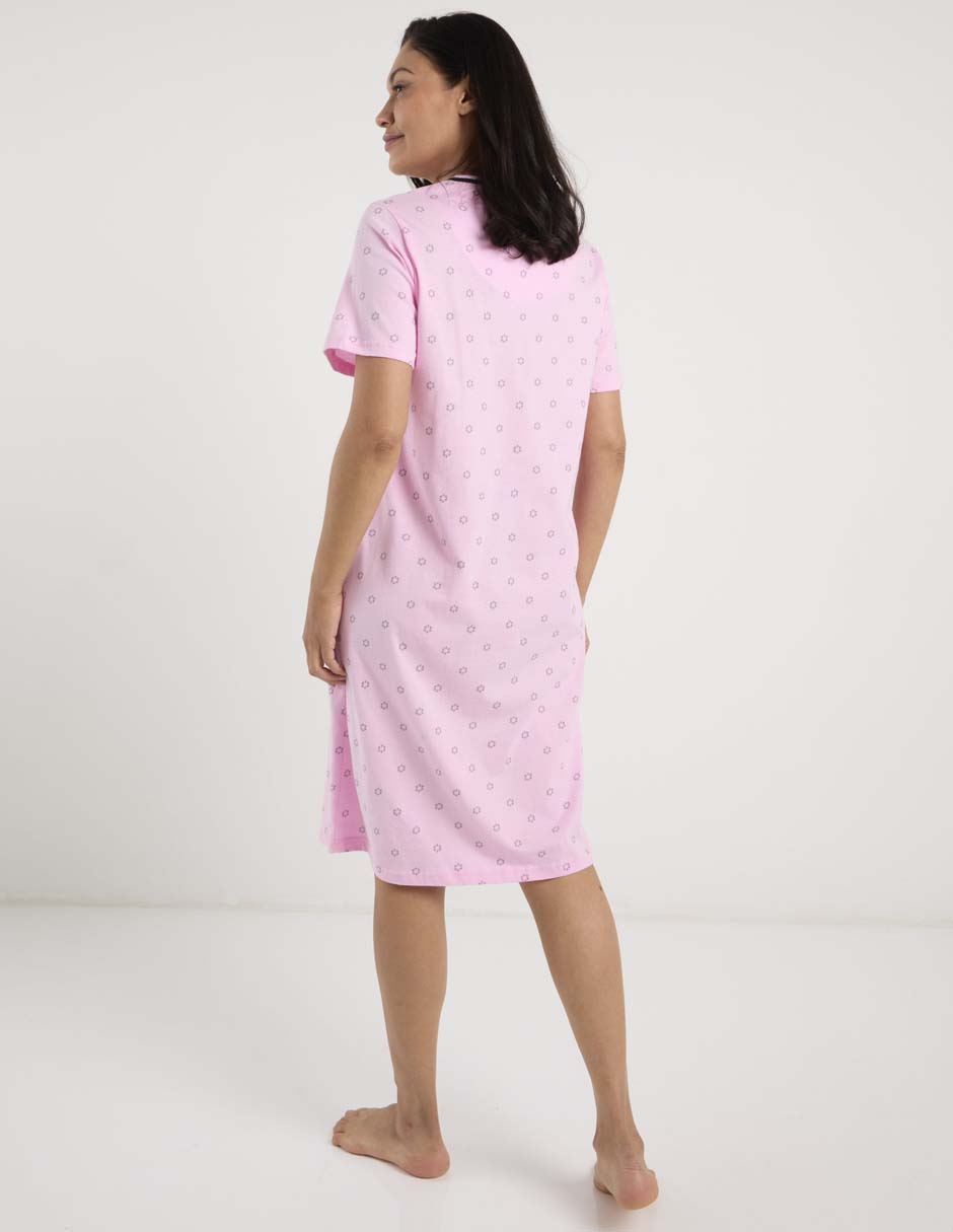 Camisón estampado floral de algodón 6