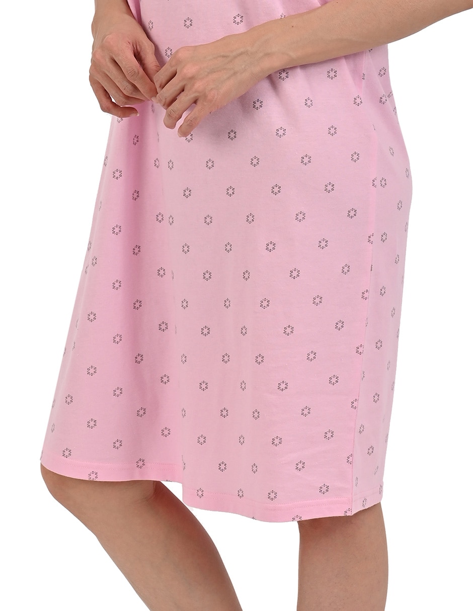 Camisón estampado floral de algodón 13