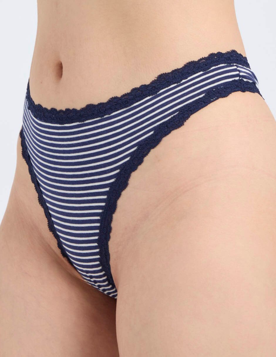 Tanga de algodón para mujer 4