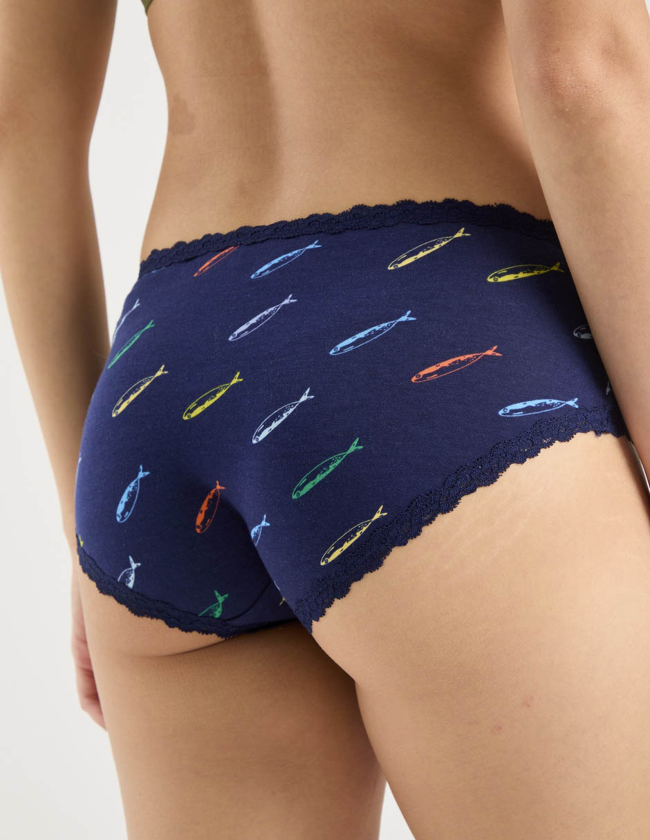 Hipster de algodón para mujer 3