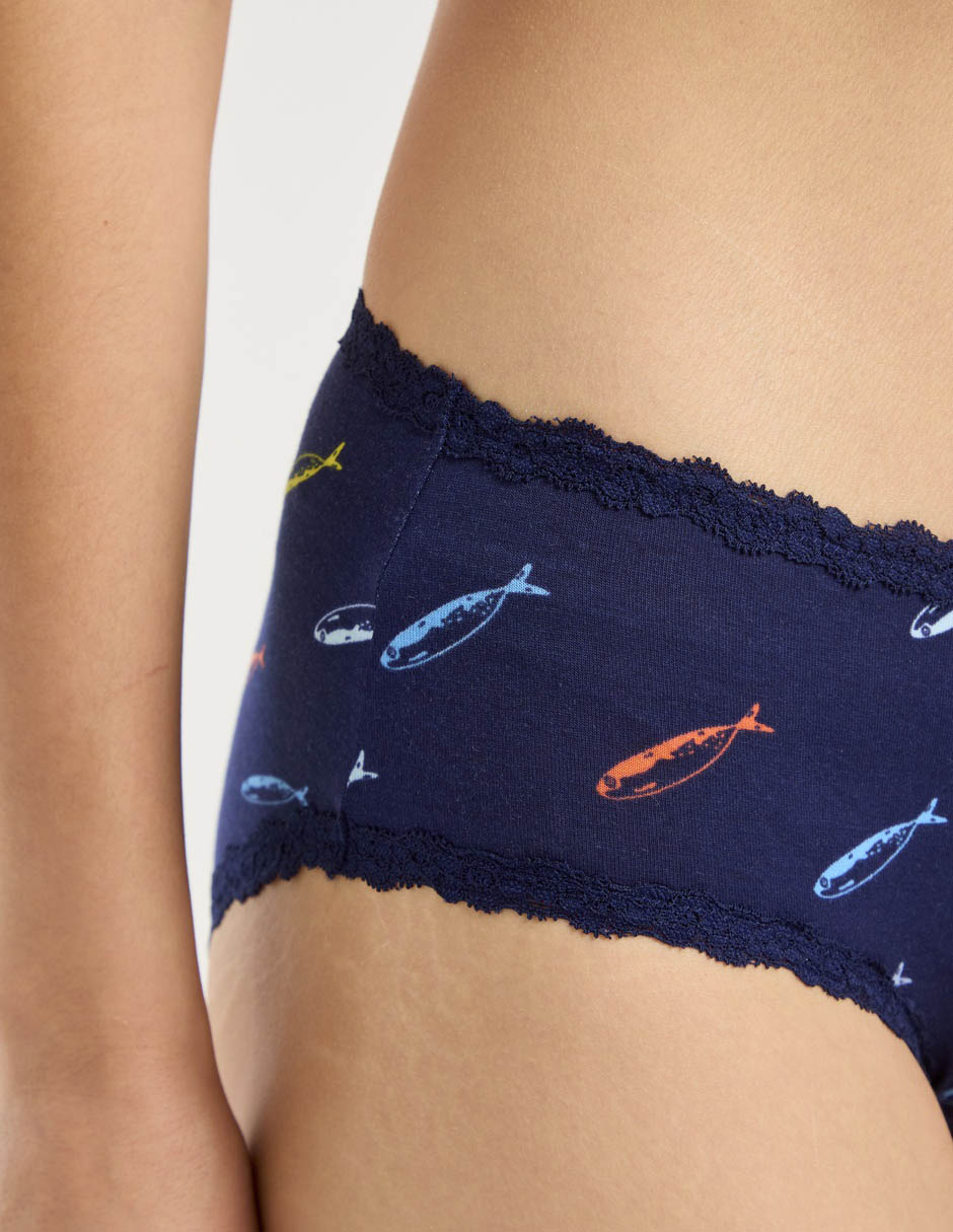 Hipster de algodón para mujer 2