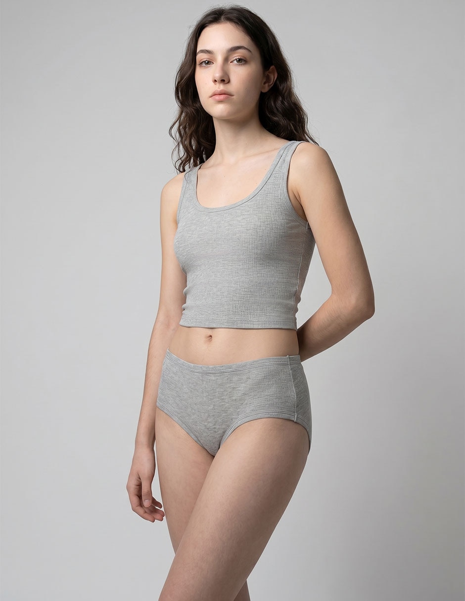 Hipster De Algodón Para Mujer 3
