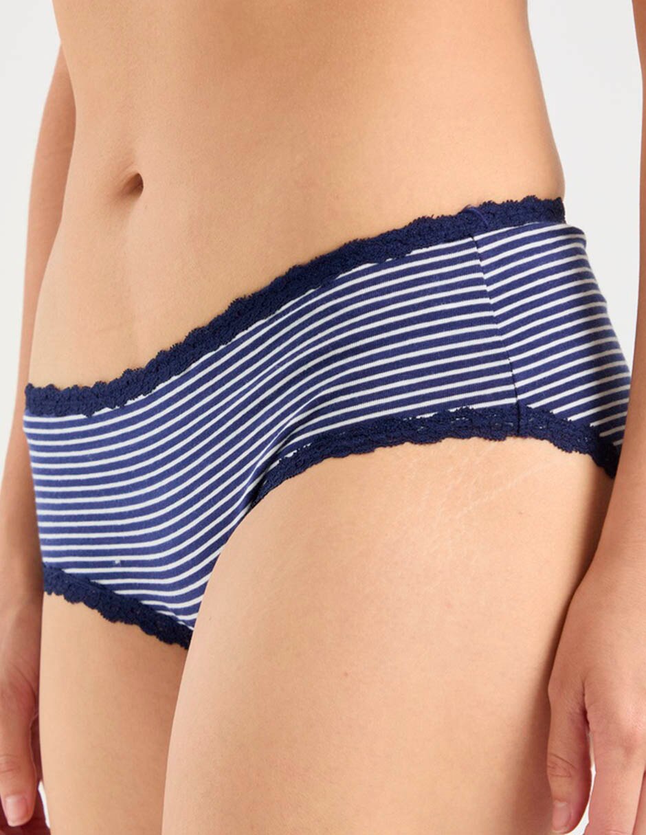 Hipster de algodón para mujer