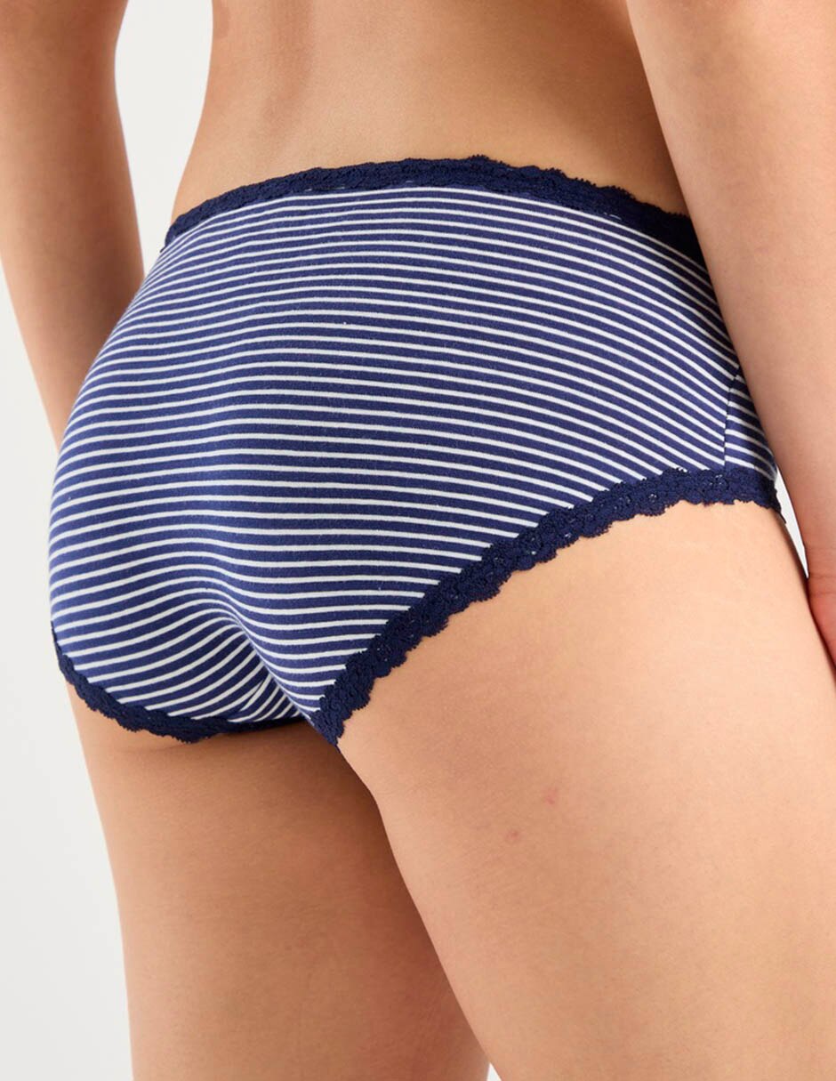 Hipster de algodón para mujer