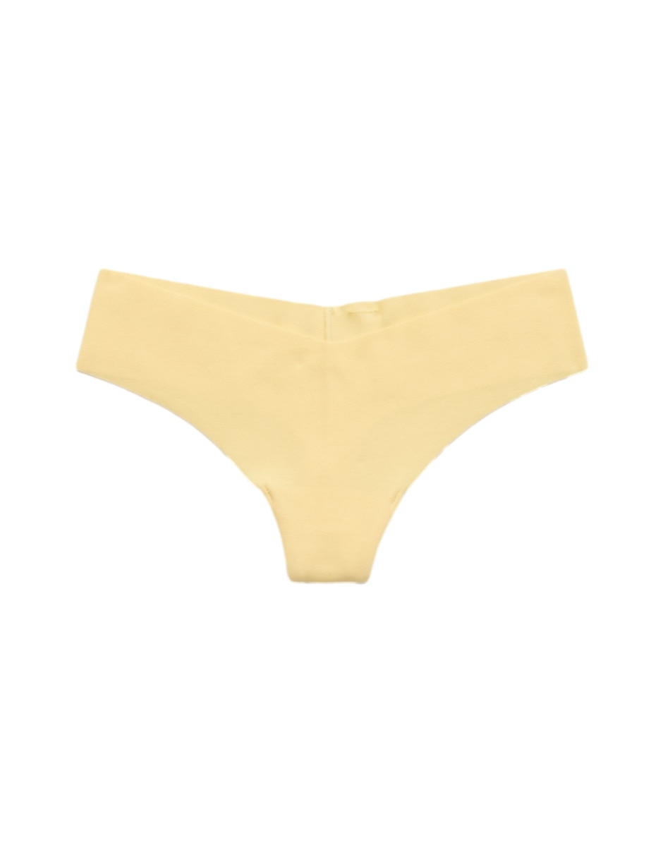 Tanga de algodón para mujer