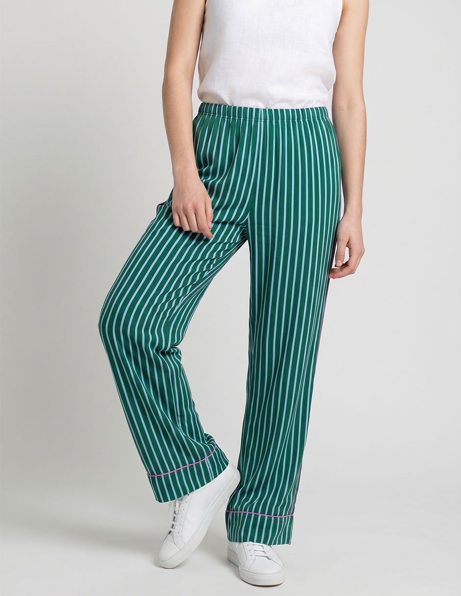 Pantalón Pijama De Viscosa Para Mujer Pantalón Pijama De Viscosa Para Mujer
