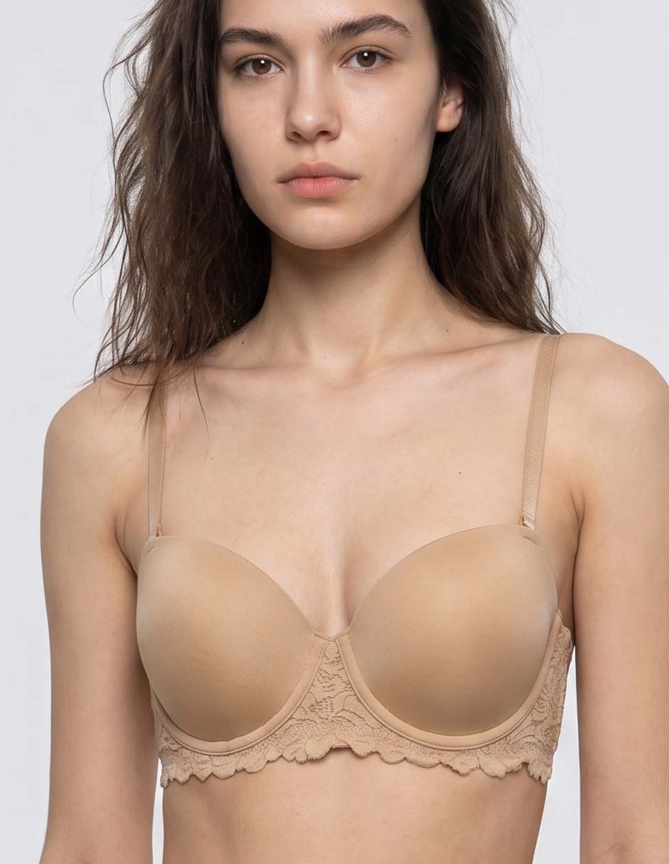 Brassiere strapless Aerie con copa para mujer