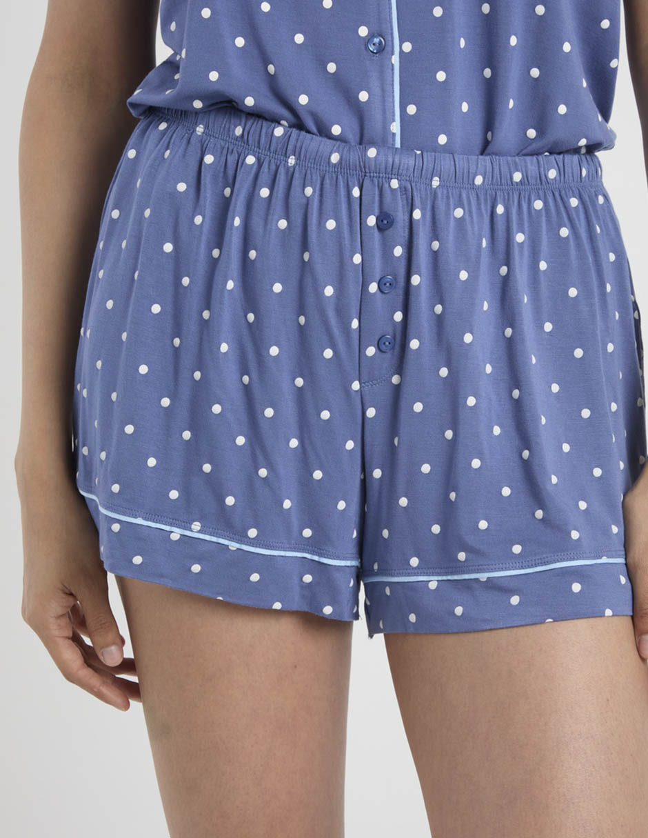 "short/bermuda" aerie "de" viscosa "para mujer"