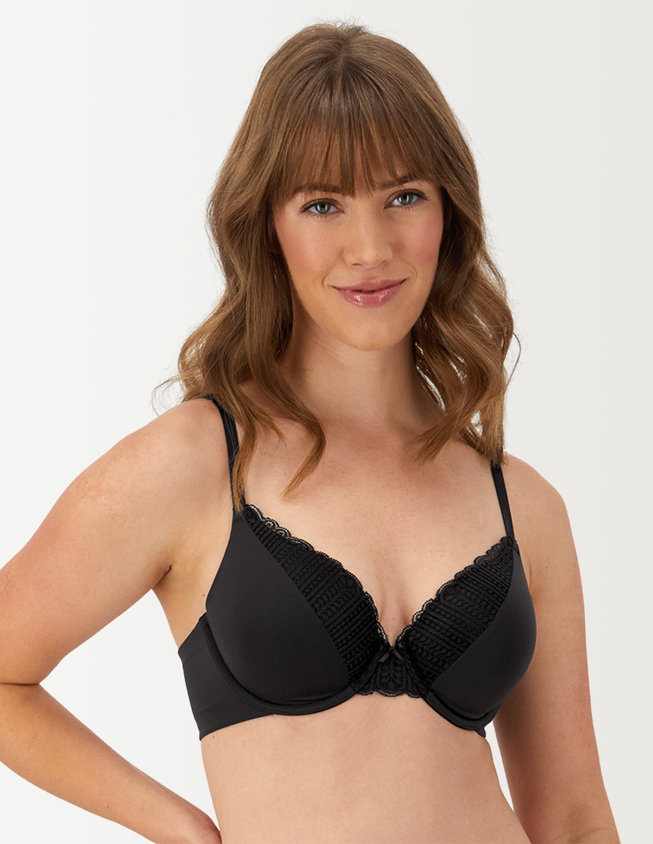 T-shirt bra con copa para mujer 1