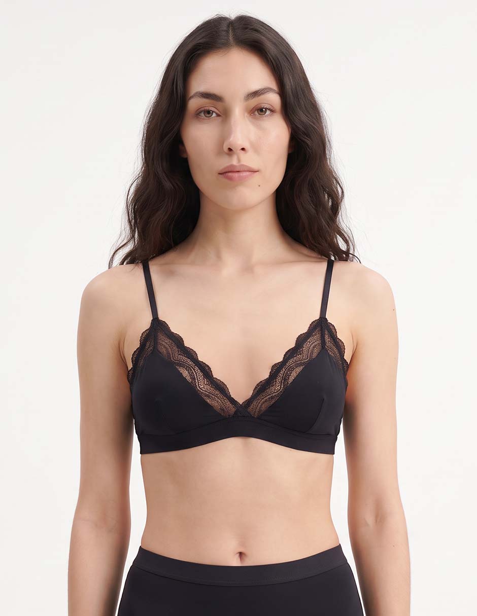 Brassiere bralette con copa para mujer Brassiere bralette con copa para mujer
