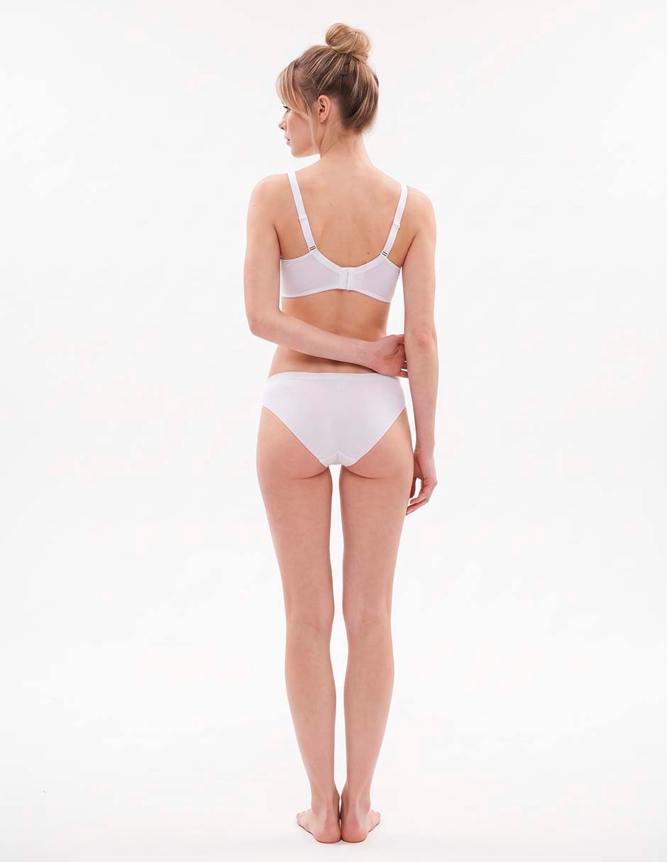 Brassiere demi con copa para mujer 4