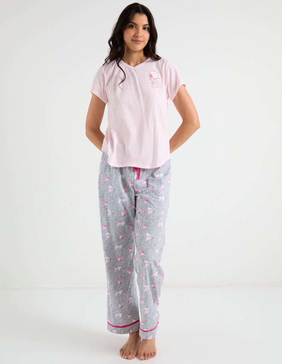 Conjunto pijama Snoopy para mujer 2