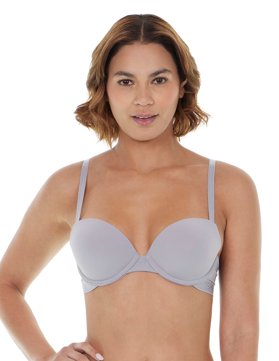 Brassiere t-shirt bra media copa para mujer 3