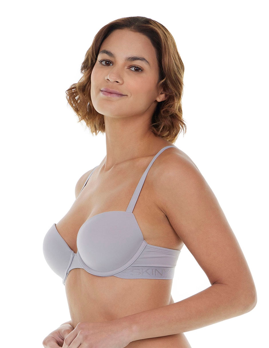 Brassiere t-shirt bra media copa para mujer 4